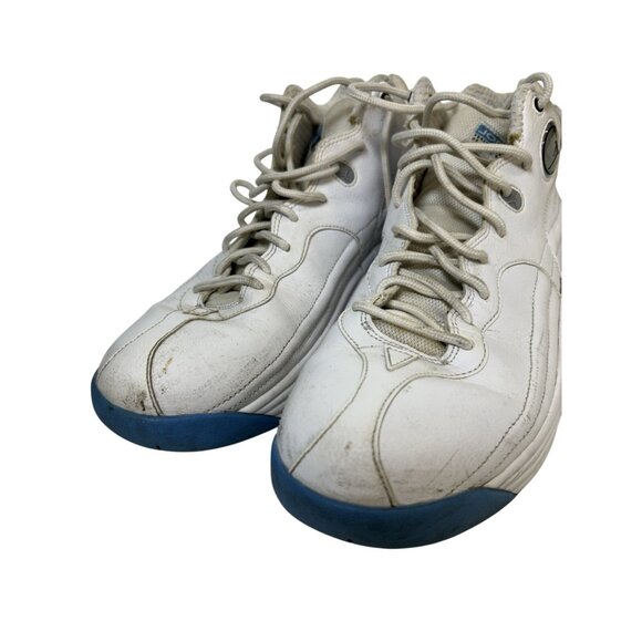 Men’s 10 Rare Nike Air Jordan Team 1 Shoes Vintage University Blue UNC main image 16
